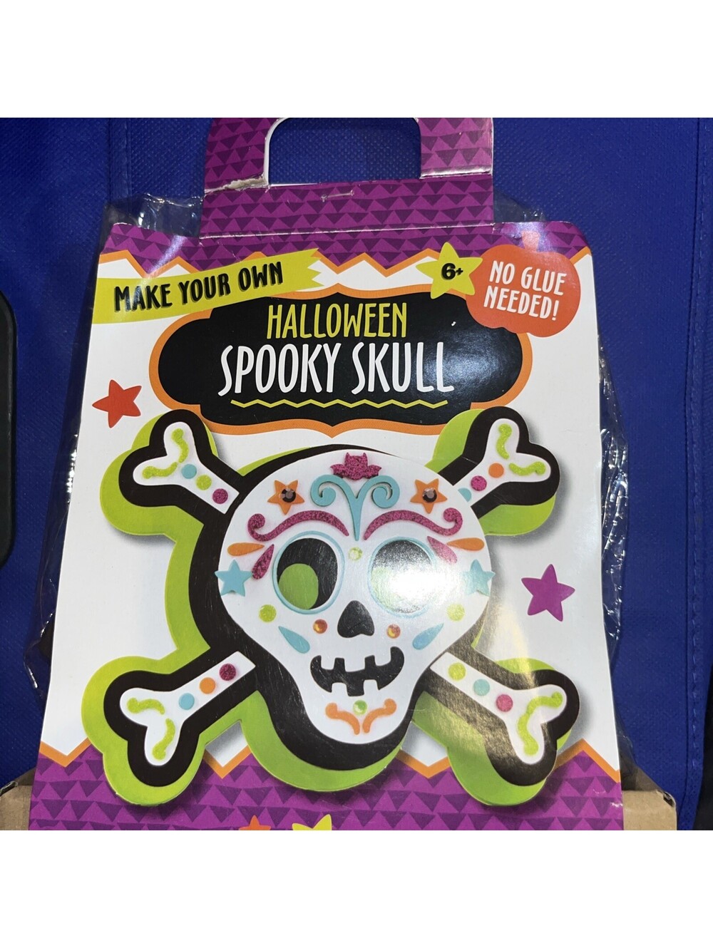 Darice Make Your Own Halloween Spooky Skull Decoration Display - New